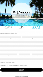 Jets Swimwear – Win a Luxe Resort Getaway With Jets & @seahavennoosa Valued at Over $4900 for You & a Friend (prize valued at $4,900)