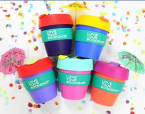 Love Your Bookshop – Win One of Five Branded Keep Cups