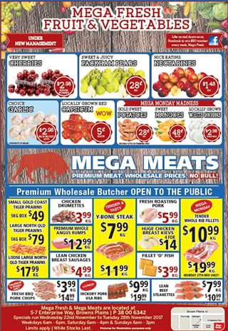 Mega Fresh Fruit & Vegetables – Win Our Weekly Prize of $50 In Store Credit (prize valued at $50)