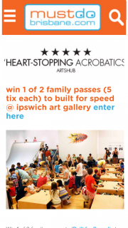 Must Do Brisbane – Win 1 of 2 Family Passes to ‘built for Speed’ at The Ipswich Art Gallery From Friday 17 November to 18 February 2018.