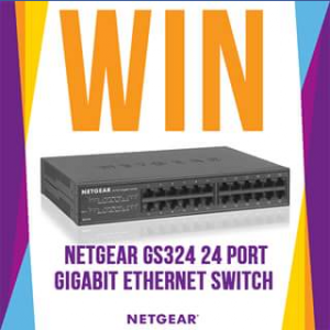 MWave – Win a Netgear Gs324 24 Port Gigabit Ethernet Switch