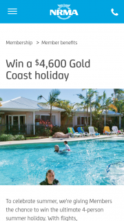 NMRA – Win The Ultimate 4-person Summer Holiday (prize valued at $4,600)
