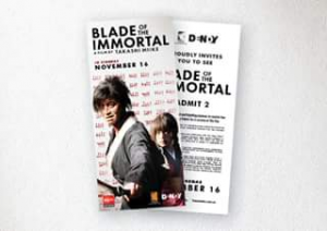 Oz Comic-Con – Win One of Ten Blade of The Immortal Double Passes