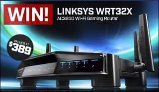 PC Case Gear – Win a Linksys Wrt3x Gaming Router