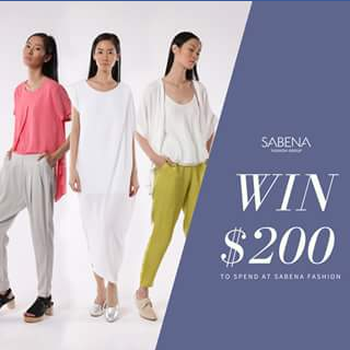 Sabena fashion group – Win a $200 Voucher