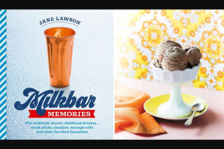 SBS Food – Win Your Copy of Jane Lawson’s Milkbar Memories (prize valued at $39.99)