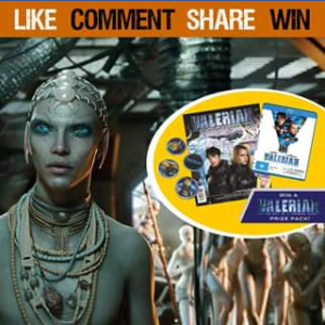 Stack – Win a Valerian and The City of a Thousand Planets Prize Pack