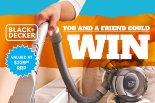Stan Cash – Win a Handy Black & Decker Flexi-Hand DusTBuster Worth $229 (prize valued at $458)