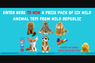 Stuffed With Plus Toys – Win Six Wild Animal Plush Toys From Wild Republic