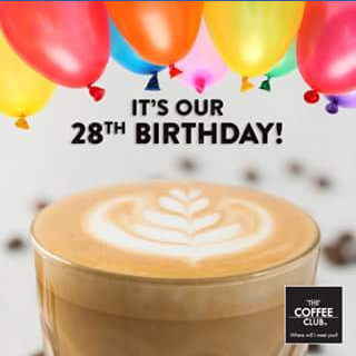 The Coffee Club – Win 1 of 28 Coffee Vouchers