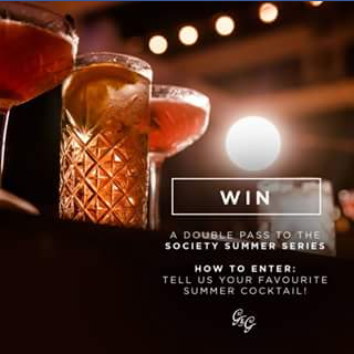 The Gourmand & Gourmet – Win a Double Pass to Sip The Night Away at The Society Summer Series on Friday 24th November