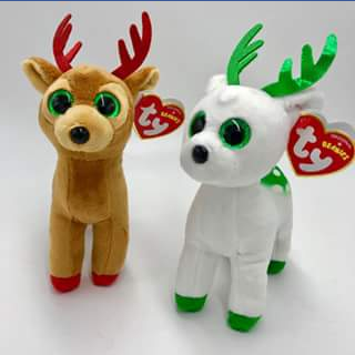 Ty beanie boo collectors – Win Two Cute Christmas Reindeers Beanies