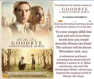 Win a Double Pass to Goodbye Christopher Robin Gateway Bookshop (prize valued at $30)