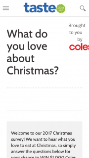 Win $1000 Coles Shopping Vouchers (prize valued at $1,000)