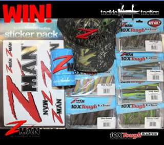 Z-Man Lures Australia – Win a Pack Containing Each Model and More for Yourself and a Mate