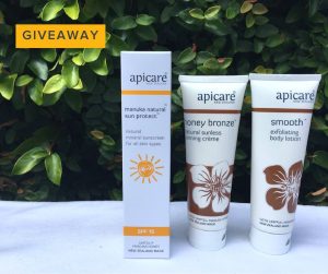 Apicare New Zealand – Win 1 of 2 prize packs