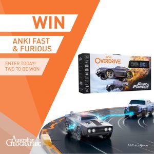 Australian Geographic Shop – Win 1 of 2 Anki Overdrive Fast & Furious Starter Kits valued at over $229 each