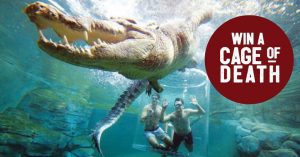Crocosaurus Cove Darwin – Win a Free Cage of Death every week leading up to ChristmasFree Cage of Death every week leading up to Christmas