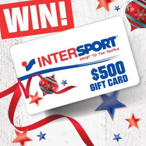 Intersport Australia – Win a $500 Intersport Australia gift card