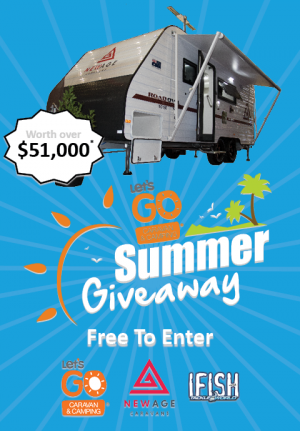 Let’s Go Caravan & Camping – New Age Caravans Summer Giveaway – Win a New Age Caravans Road Owl 18ft valued at $51,490