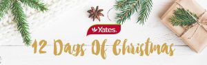Yates – 12 Days of Christmas Giveaways