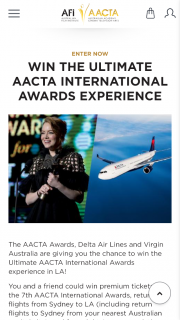 AACTA Awards – Win The Ultimate Aacta International Awards Experience In La (prize valued at $12,850)