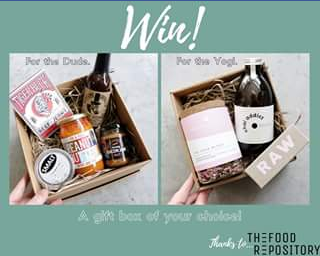 AGFG – Win a Gift Box of Your Choice Thanks to The Food Repository (prize valued at $70)