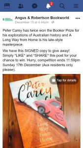 Angus & Robertson – Win a Signed Copy of a Long Way From Home