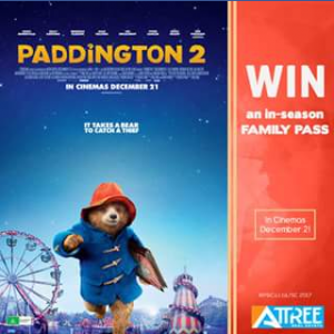 Attree Real Estate – Win a Family Pass (admit 4) to See Paddington 2