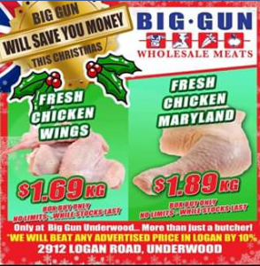 Big Gun Wholesale Meats Underwood – Win a $100 Voucher