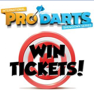 Brisbane Showgrounds – Win 1 of 2 Double Passes to The International Pro Darts Showdown Series