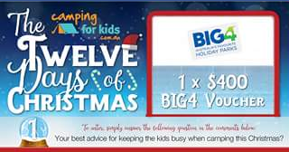 Camping for Kids – Win a $400 Big4 Voucher Thanks to Our Friends at Big4 Holiday Parks