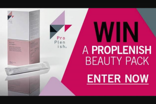Channel 7 – Sunrise – Win a Proplenish Beauty Pack