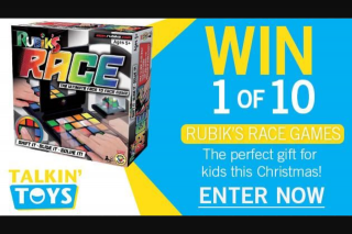 Channel 7 – Sunrise – Win One of Ten Rubik’s Race Games