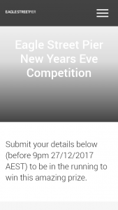 Eagle Street Pier – Win The Ultimate New Year’s Eve Experience