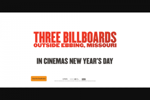 Fresh 92.7 – Win a Double Pass to Three Billboards Outside Ebbing Missouri’