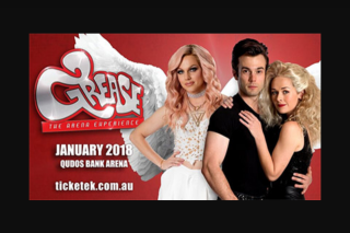Girl – Win Family (4) Tickets to Grease The Arena Experience on Friday 19th January 2018 @ 8pm