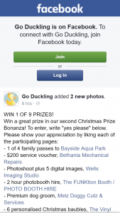 Go Duckling – Win a Great Prize In Our Second Christmas Prize Bonanza