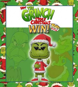 Go Figure Collectables – Win Their Very Own Grinch Pop Vinyl