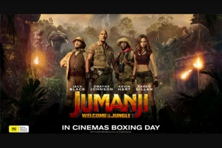 Haven – Win 1 of 30 Jumanji Welcome to The Jungle Prize Packs