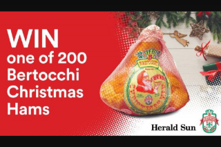 Herald Sun VIC – Win a Bertocchi Christmas Ham (prize valued at $50)