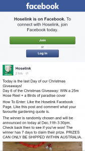 Hoselink – Win a 25m Hose Reel a Birds of Paradise Cover