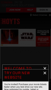 Hoyts cinemas – Competition