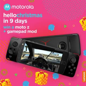 Motorola – Win a Moto Z and Moto Gamepad By Sharing this Post on Your Wall and Tagging a Fellow Gamer