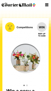 Plusrewards – Win a Posy a Month for 12 Months With Lvly (prize valued at $411.95)