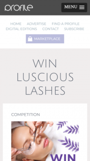 Profile mag – Win a Lash Extension Treatment Valued at $100 Just In Time for The Holiday Season (prize valued at $100)