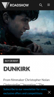 Roadshow Entertainment – Win a Signed Dunkirk Poster