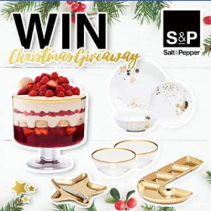 Salt&Pepper – Win a Salt&pepper Xmas Entertainment Pack With Our Gorgeous Pollock (prize valued at $269.7)