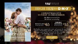 SheBrisbane – Win a Double Pass to Breathe & High Tea on Christmas Eve