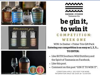 Southern Wild Distillery – Competition (prize valued at $1)